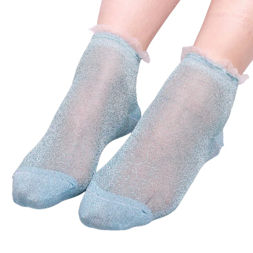 Chaussettes Pailletées Femme – Image 2