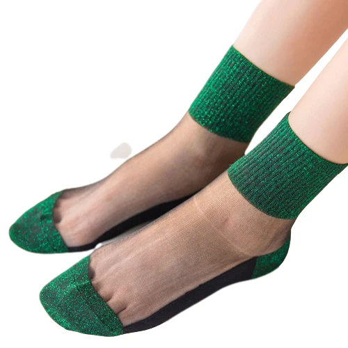 Chaussette À Paillette Femme